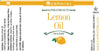 Lemon Oil, Natural -LorAnn12.69Fusion Flavours  