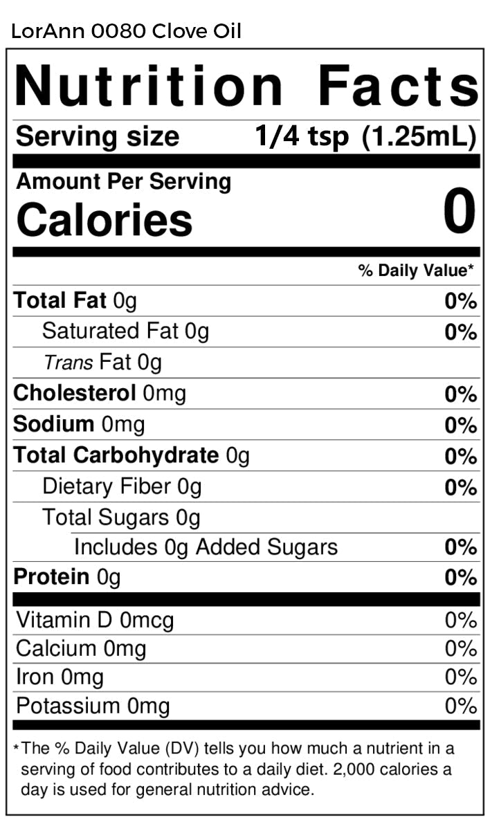 Clove Oil Natural Flavour by Lorann's Oil12.79Fusion Flavours