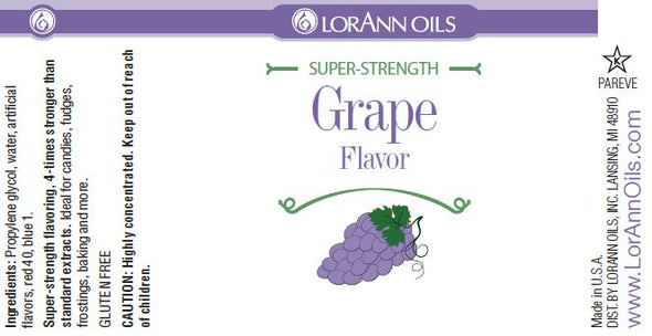 Grape Flavour by Lorann' s OIl2.69Fusion Flavours  