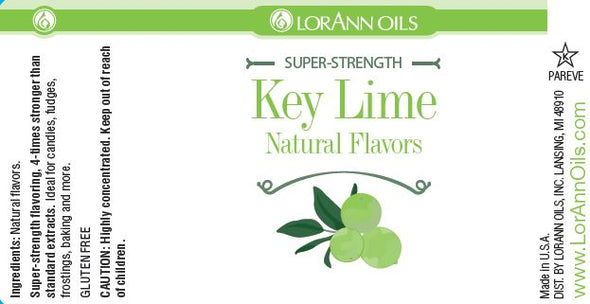 Lorann Super Strength FlavouringKey Lime Natural by Lorann