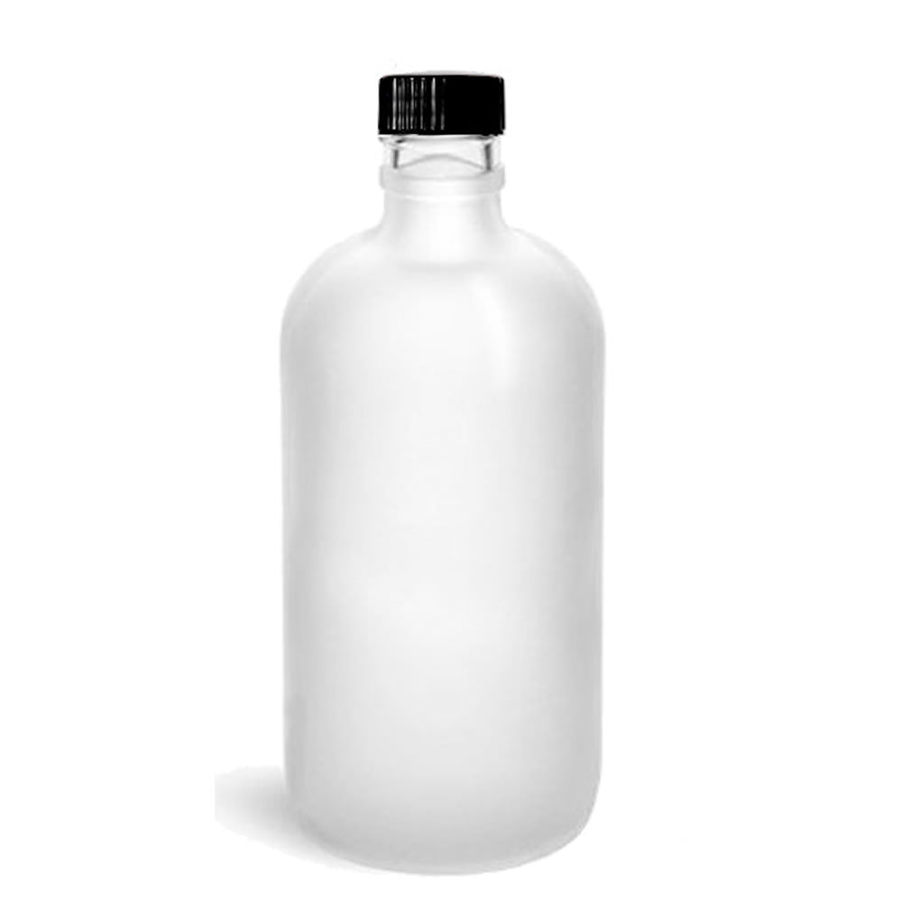 120 ml Frosted Boston Round Glass Bottle w/ Black Cap1.79Fusion Flavours