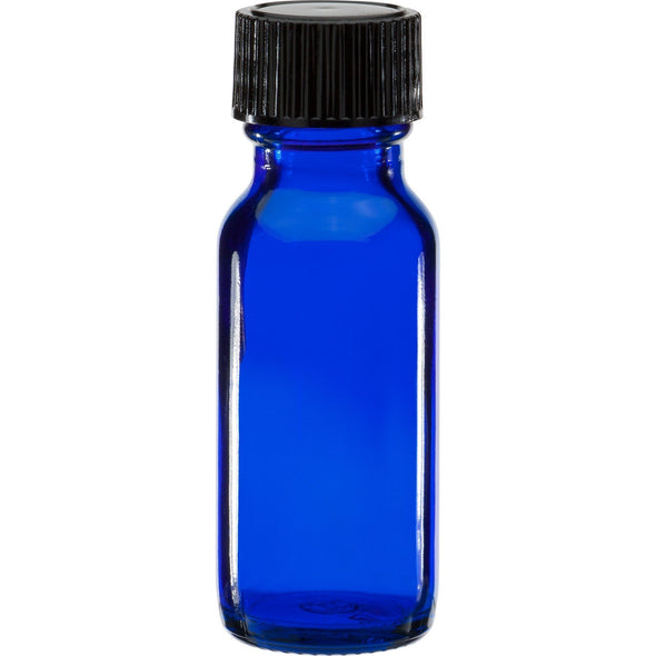 15ml Cobalt Blue Glass Bottle With Cap1.59Fusion Flavours  