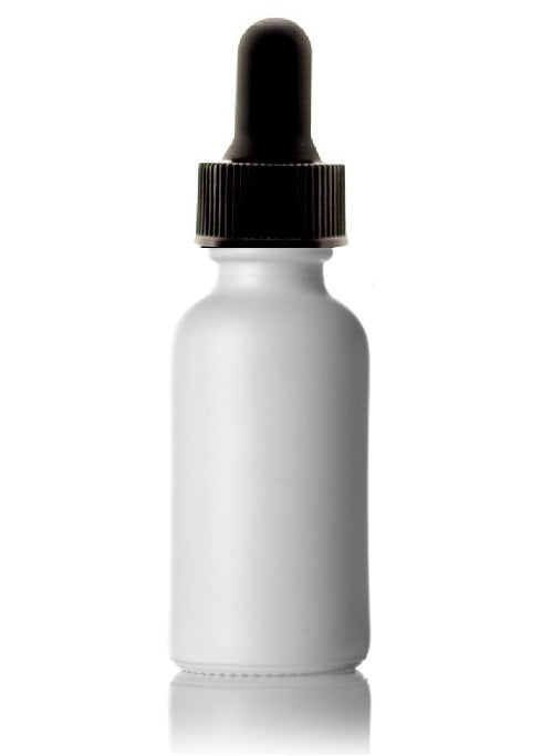 30 mL White Boston Round Glass Dropper Bottle2.09Fusion Flavours  