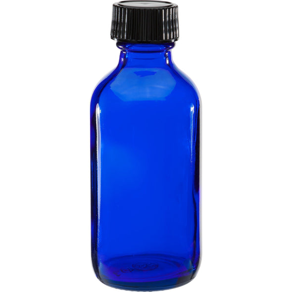 60ml Cobalt Blue Glass Bottle With Cap1.89Fusion Flavours  