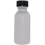 30 ml Frosted Boston Round Glass Bottle w/ Black Cap1.49Fusion Flavours