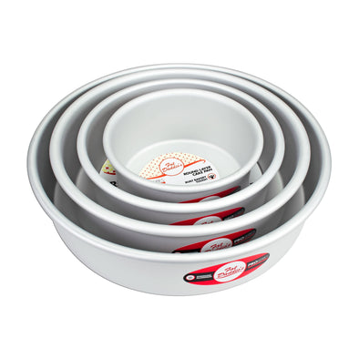 Anodized Aluminum 4-Tiered Even Round Cake Pan Set, 3 Inch Depth49.99Fusion Flavours  