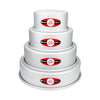 Anodized Aluminum 4-Tiered Even Round Cake Pan Set, 3 Inch Depth49.99Fusion Flavours  