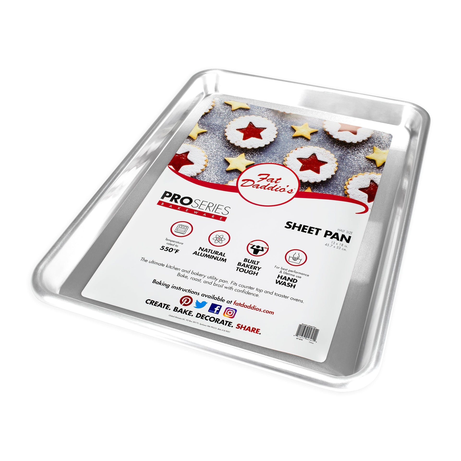 Natural Aluminum, Sheet Pan12.99Fusion Flavours