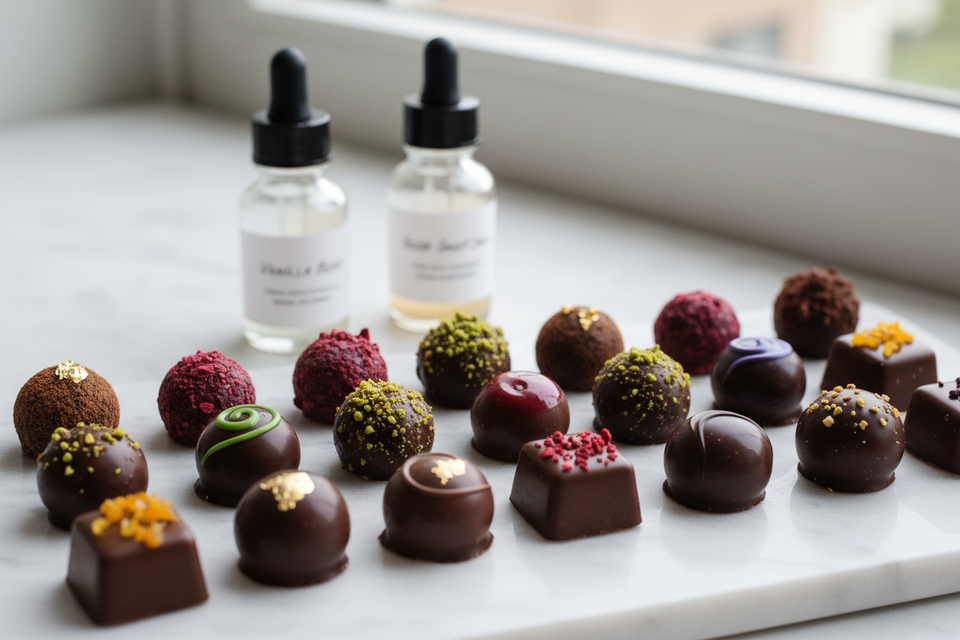 Create Gourmet Chocolates at Home with Flavour Concentrates