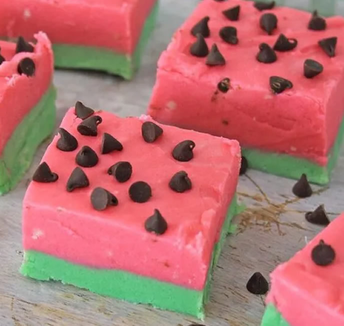 Watermelon Fudge