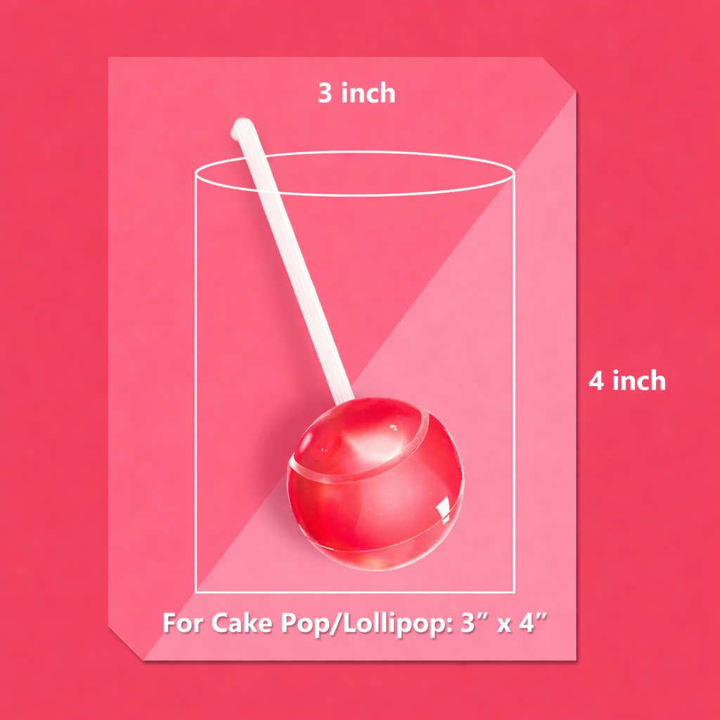 Sucker Bags, 3 inch x 4 inch 100 pack