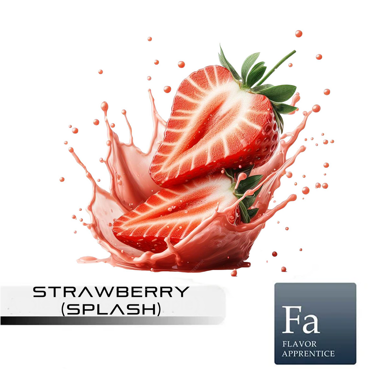 Flavor Splash Raspberry Strawberry (Splash) Flavour Concentrate by Flavor Apprentice