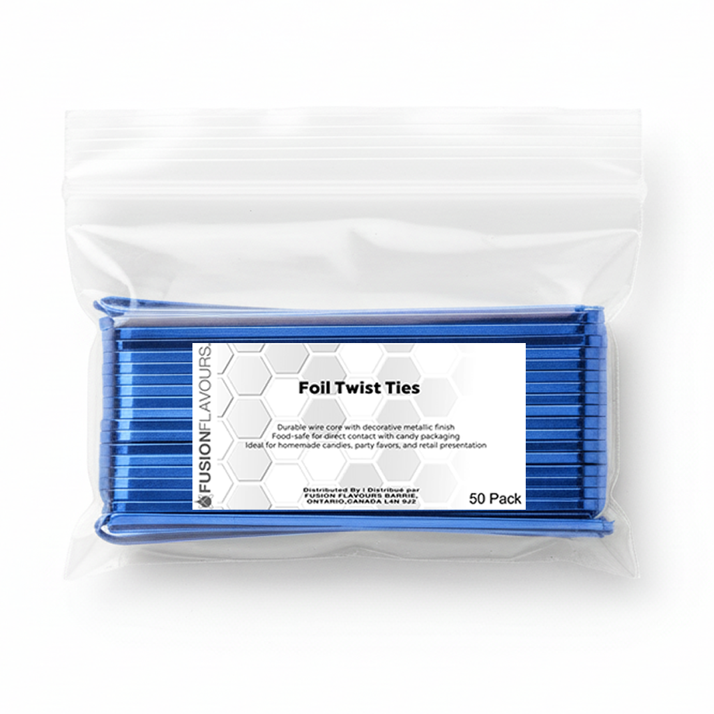 Twist Ties, Blue 50 pack