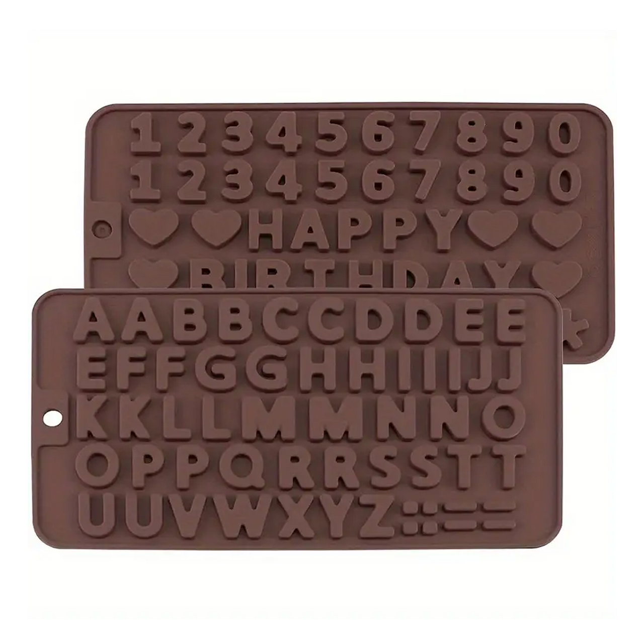 Silicone Letter and Number Molds