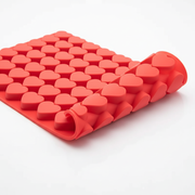 Close-up of 63-cavity mold detail