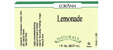 Lemonade (Natural) Flavour by Lorann's Oil