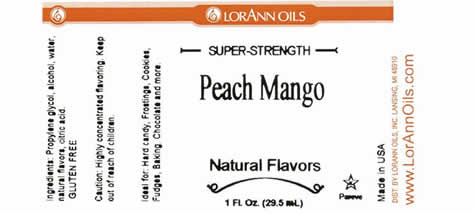 Peach Mango Natural by Lorann's Oil