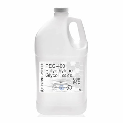PEG-400 - Polyethylene Glycol USP / FCC 99.9% – Fusion Flavours