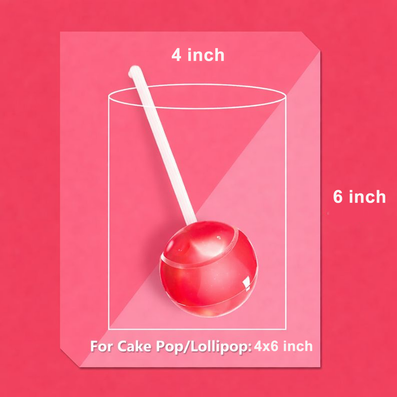 Sucker Bags, 4"x6" 100 pack - LorAnn