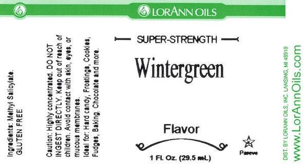 Lorann Super Strength FlavouringWintergreen by Lorann