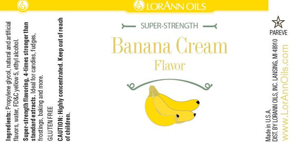 Lorann Super Strength FlavouringBanana Cream by Lorann