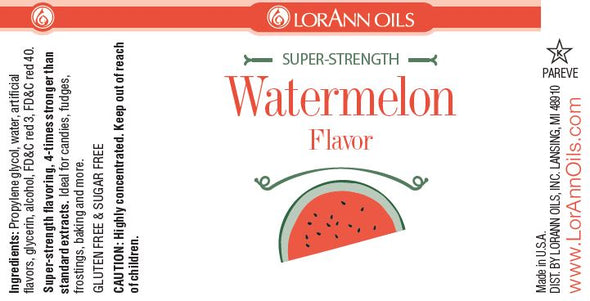 Lorann Super Strength FlavouringWatermelon Flavour by Lorann's Oil