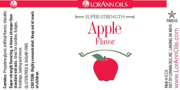 Lorann Super Strength FlavouringApple Flavour by Lorann's Oil