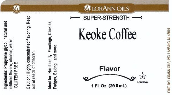 Keoke Coffee Flavour by Lorann's Oil2.69Fusion Flavours  