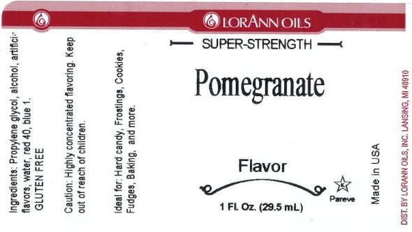 Lorann Super Strength FlavouringPomegranate by Lorann