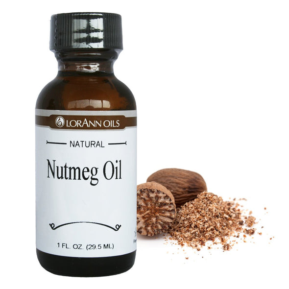 Nutmeg Oil, Natural 1 oz. - LorAnn