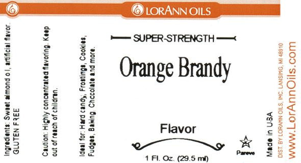 Lorann Super Strength FlavouringOrange Brandy by Lorann
