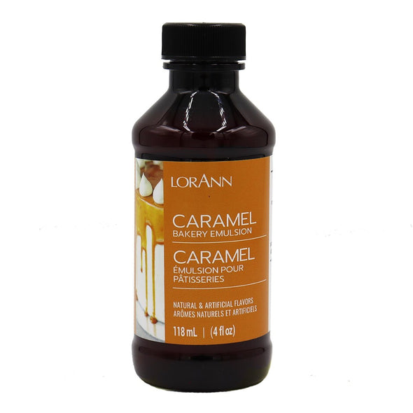 Lorann Super Strength FlavouringCaramel, Bakery Emulsion 4 oz.