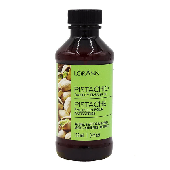 Lorann Super Strength FlavouringPistachio, Bakery Emulsion 4 oz.