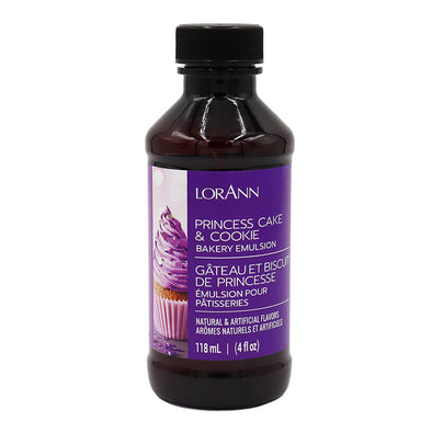 Lorann Super Strength FlavouringPrincess Cake & Cookie, Bakery Emulsion 4 oz.