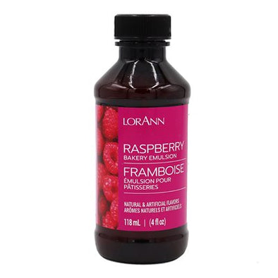Lorann Super Strength FlavouringRaspberry, Bakery Emulsion 4 oz.
