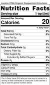 Lorann Super Strength FlavouringOrganic Peppermint, Bakery Emulsion 4 oz.