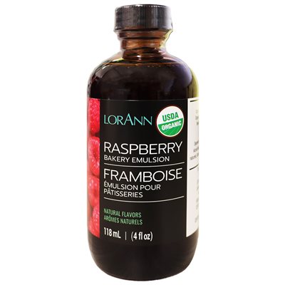 Organic Raspberry, Bakery Emulsion 4 oz.14.99Fusion Flavours  