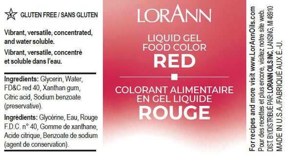 Liquid Gel Food Coloring- 4oz