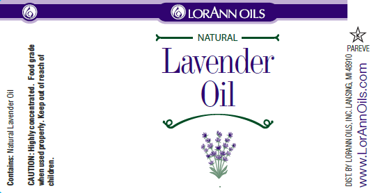 Lavender Oil, Natural 1 oz. -LorAnn