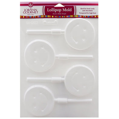 Smiley Face Lollipop Sheet Mold- LorAnn3.99Fusion Flavours  