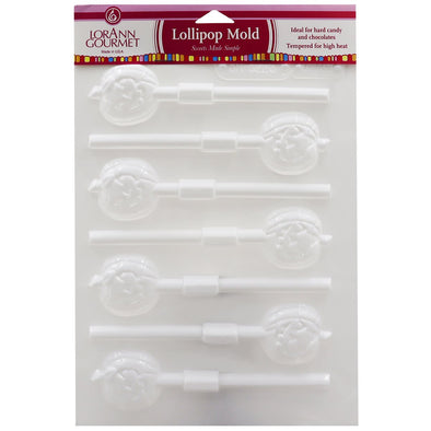 Small Jack-O-Lantern Candies Sheet Mold - LorAnn