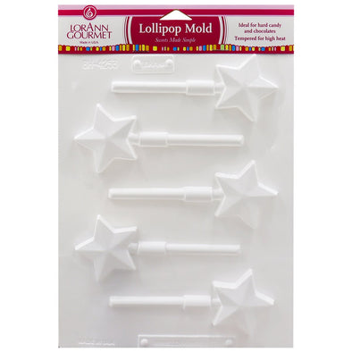 Star Lollipop Sheet Mold- LorAnn