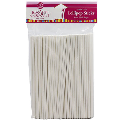 Lollipop Sticks, Large (100 pack) - LorAnn