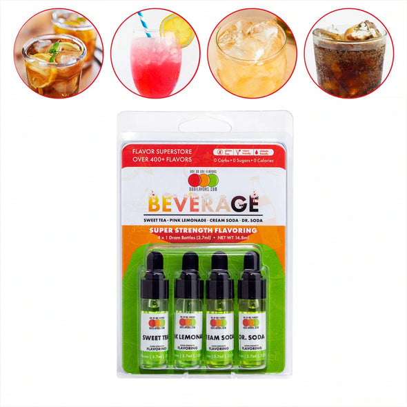 KETO "Beverage" -  Flavor 4 Pack