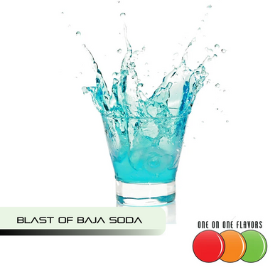 Blast of Baja Soda by One On One9.99Fusion Flavours  
