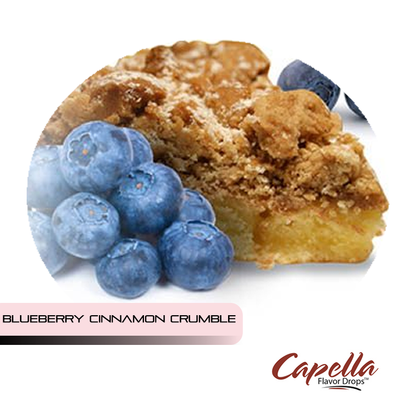 Blueberry Cinnamon Crumble by Capella6.99Fusion Flavours