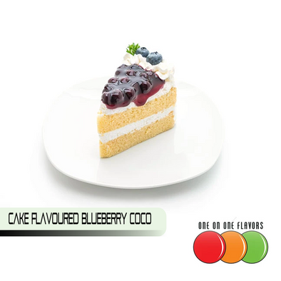 Cake Flavoured Blueberry Coco by One On One14.99Fusion Flavours  