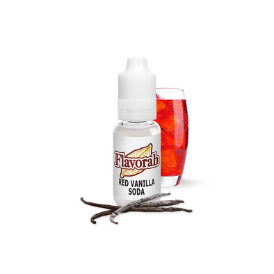 Red Vanilla Soda by Flavorah