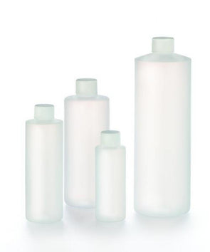 BottlesNatural Plastic Bottles w/ cap (HDPE)