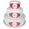 BakewareAnodized Aluminum Round Pan 2 inch depth - Set 3